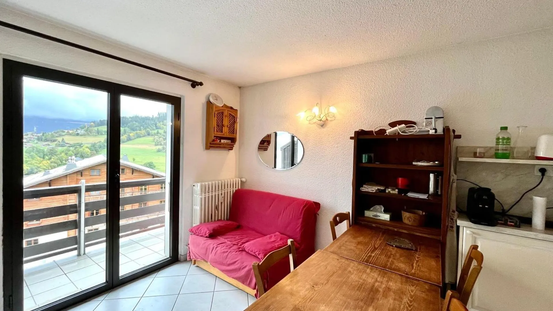 2-Room Apartment With Balcony Close To The Slopes Combloux