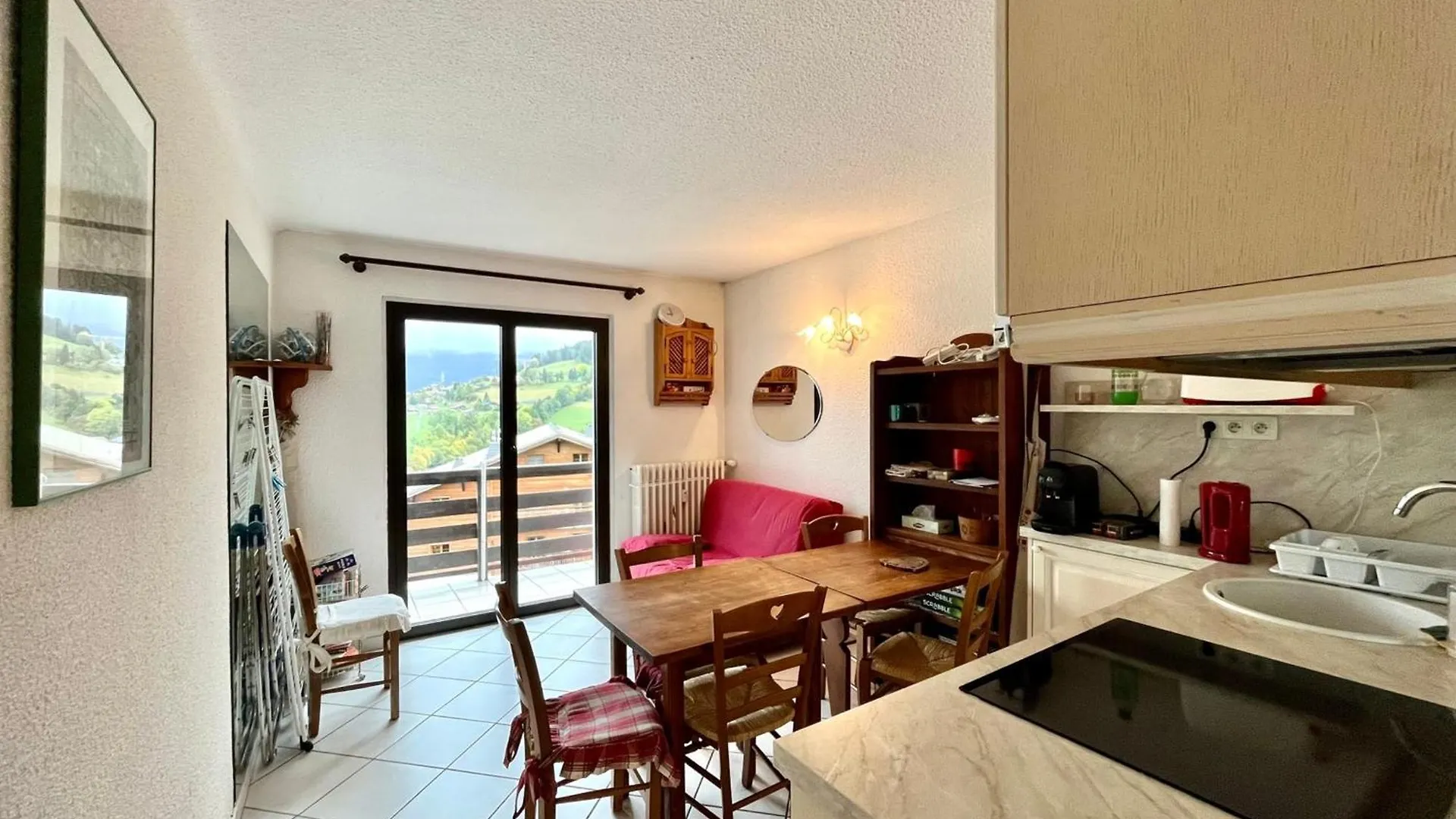 2-Room Apartment With Balcony Close To The Slopes Combloux France
